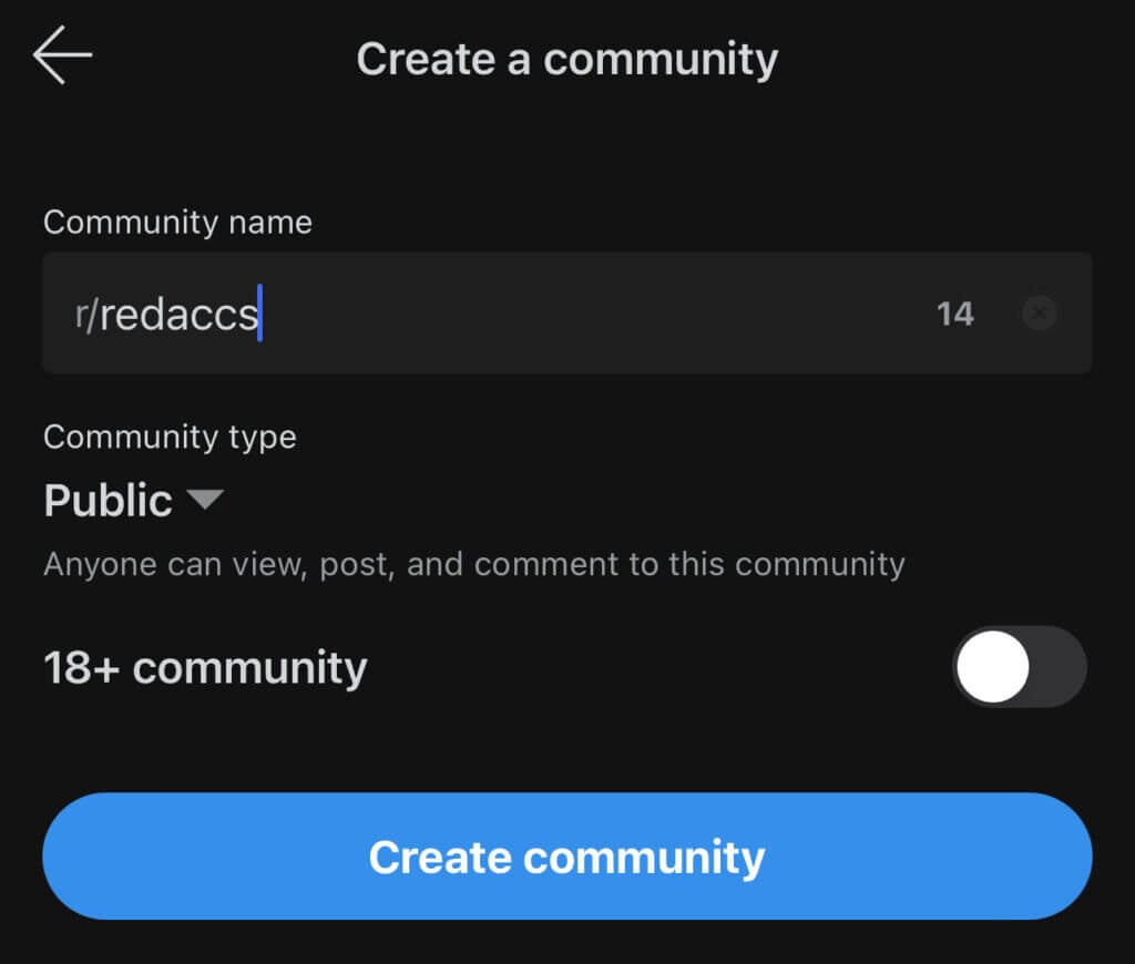 creating subreddits on mobile creating subreddits on mobile