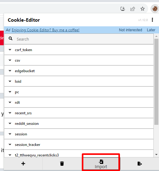 cookie editor