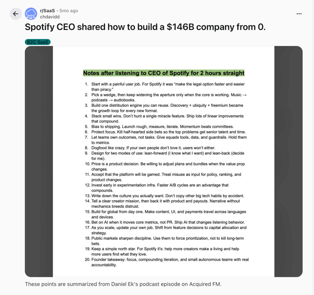 Behind the Scenes Post