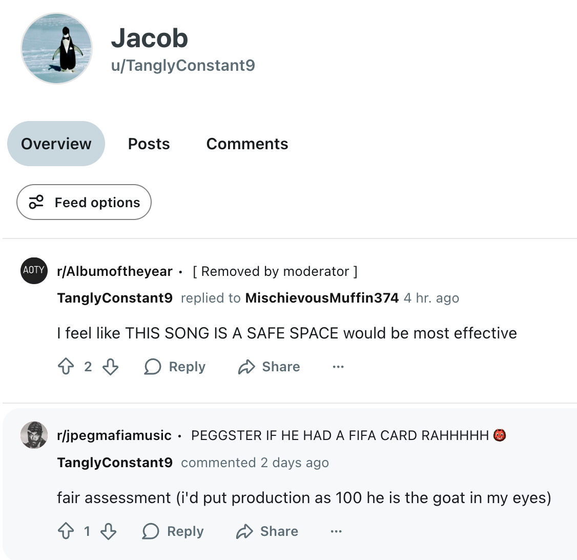 Analyze your profile history