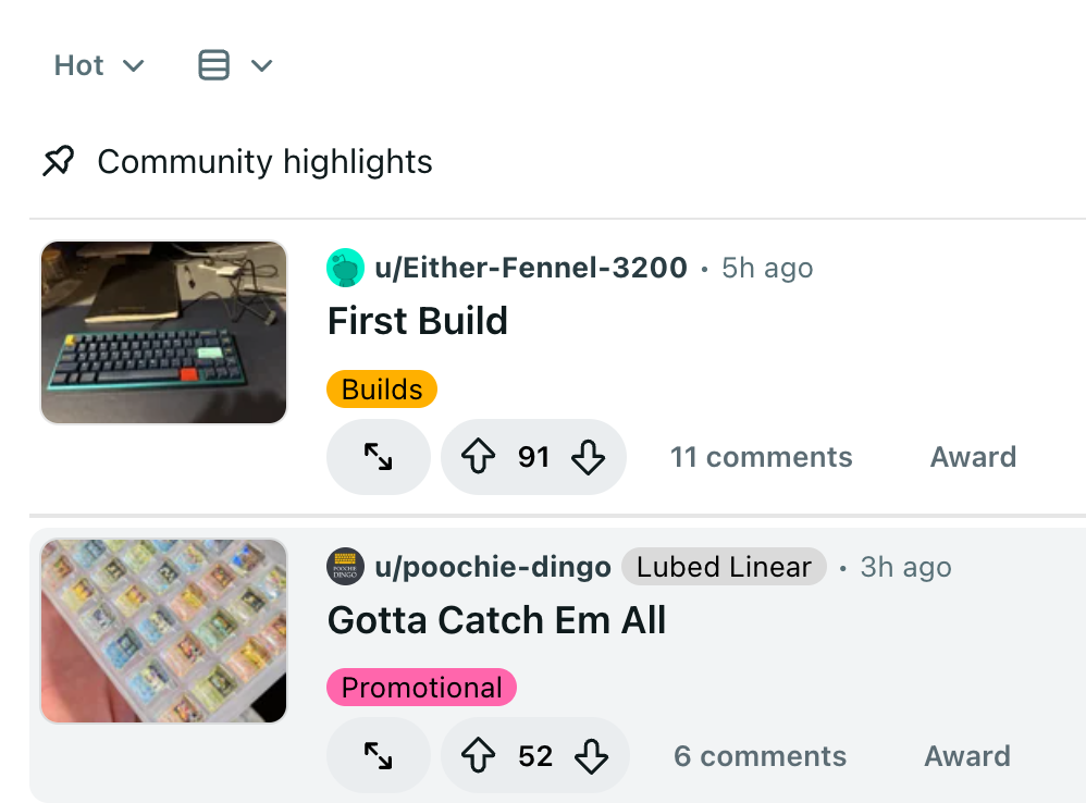 Post with early engagement ranks first