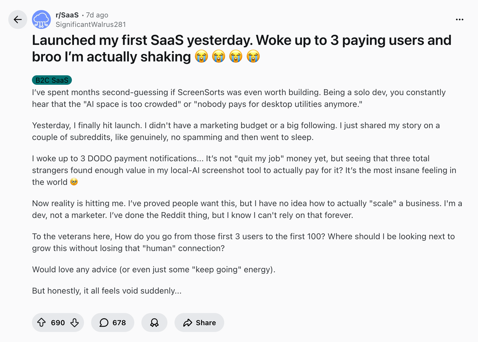 successful post on reddit 2 1