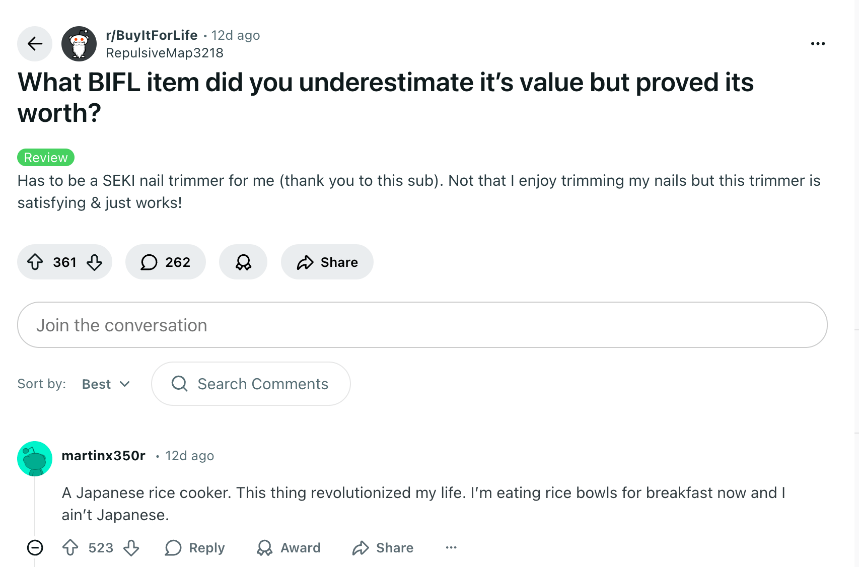 Combining upvotes with comments brings a ton of traffic.