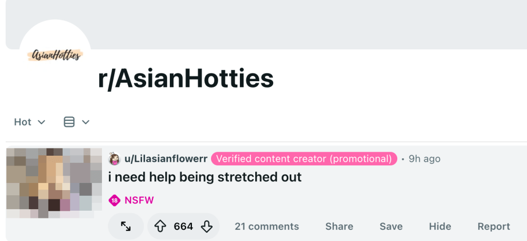 Imagine the amount of traffic this content creator got in just 1 day just by getting on HOT page of a well-known subreddit