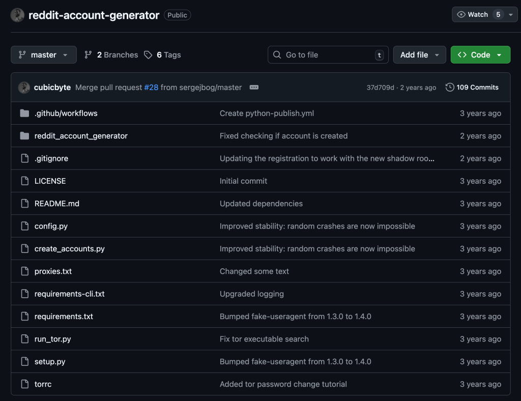 reddit generator script